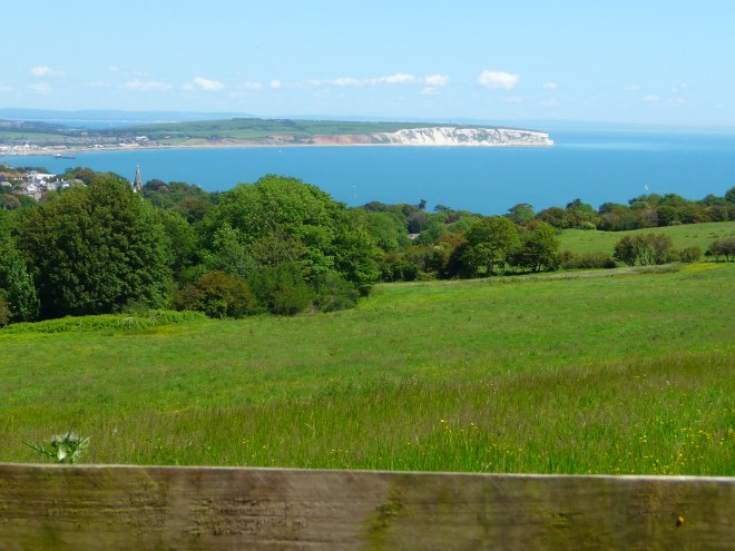 View from The Downs, Isle of Wight