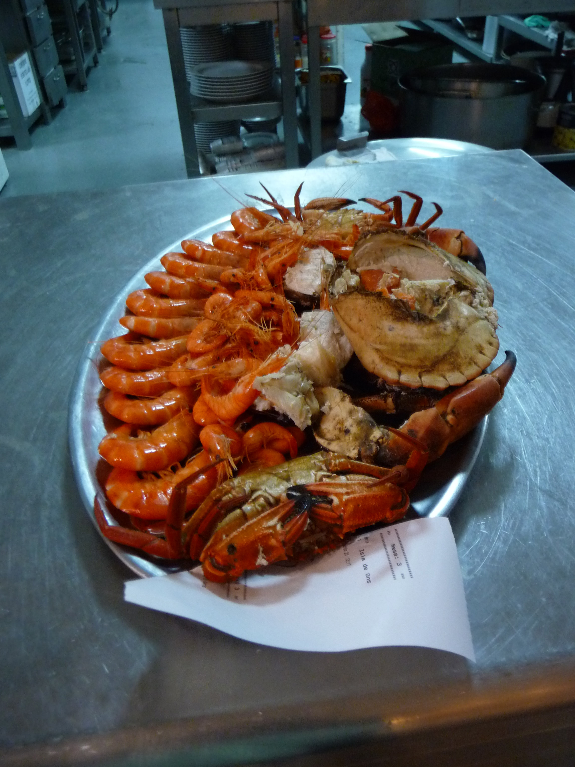 Crabs and Giant Prawns