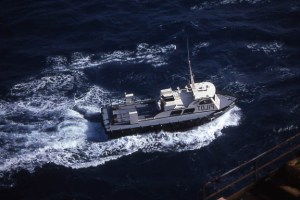 A Pilot Boat Approaches