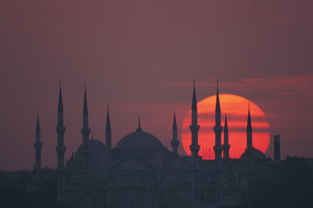 Sunset in Istanbul