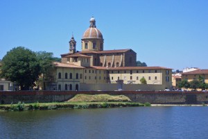 El Duomo from one side of the River Arno