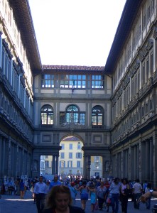 The Uffitzi Gallery in Florence 