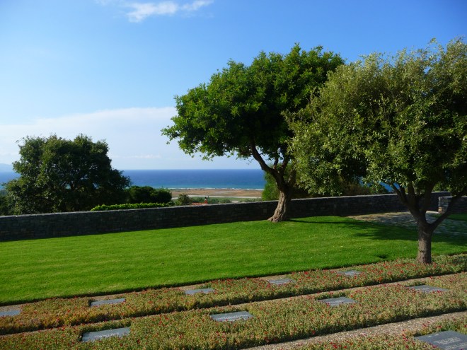 The German Cemetery High Above Malame, Crete