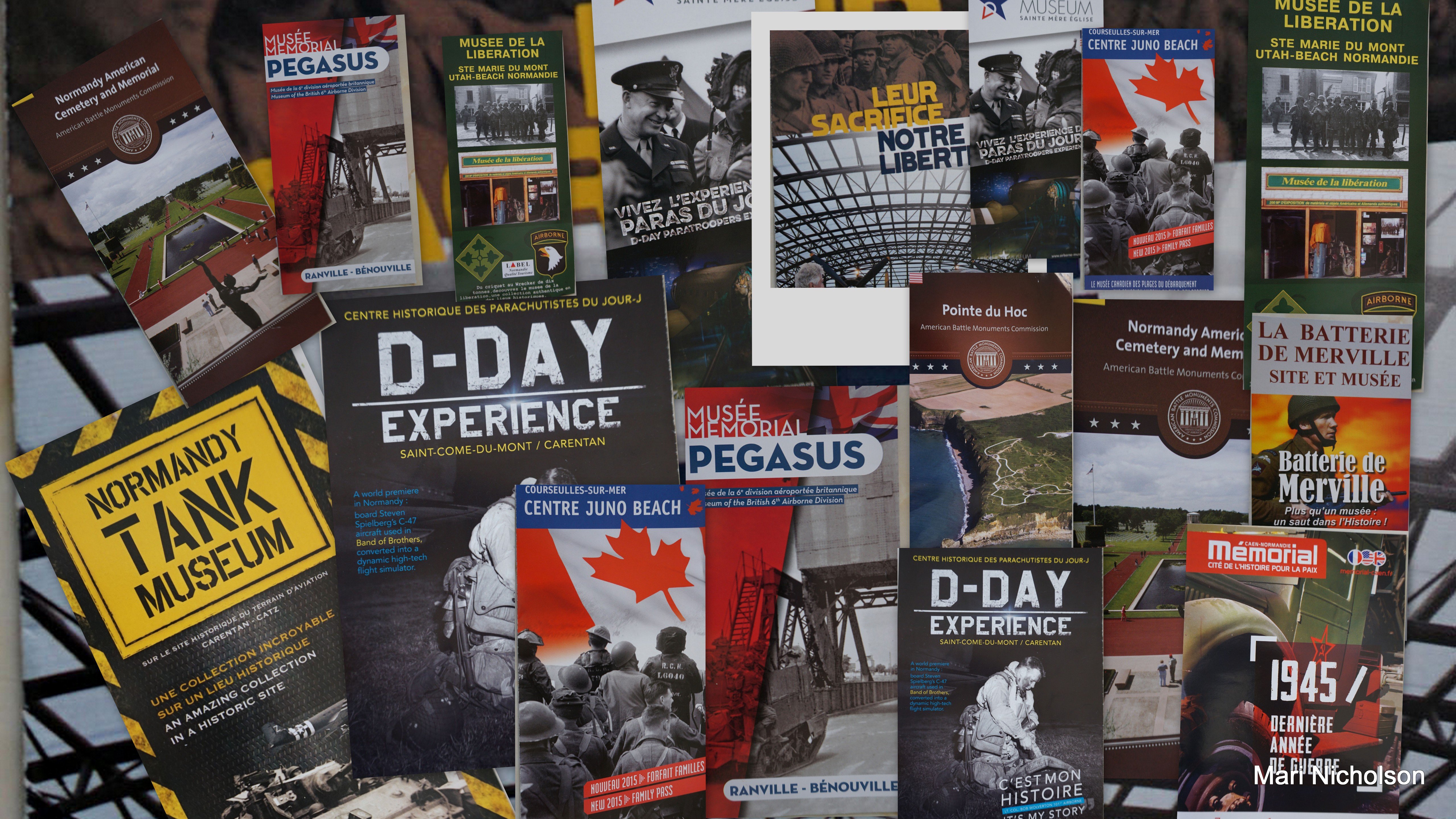 A Selection of Mueums along the Normandu Coast