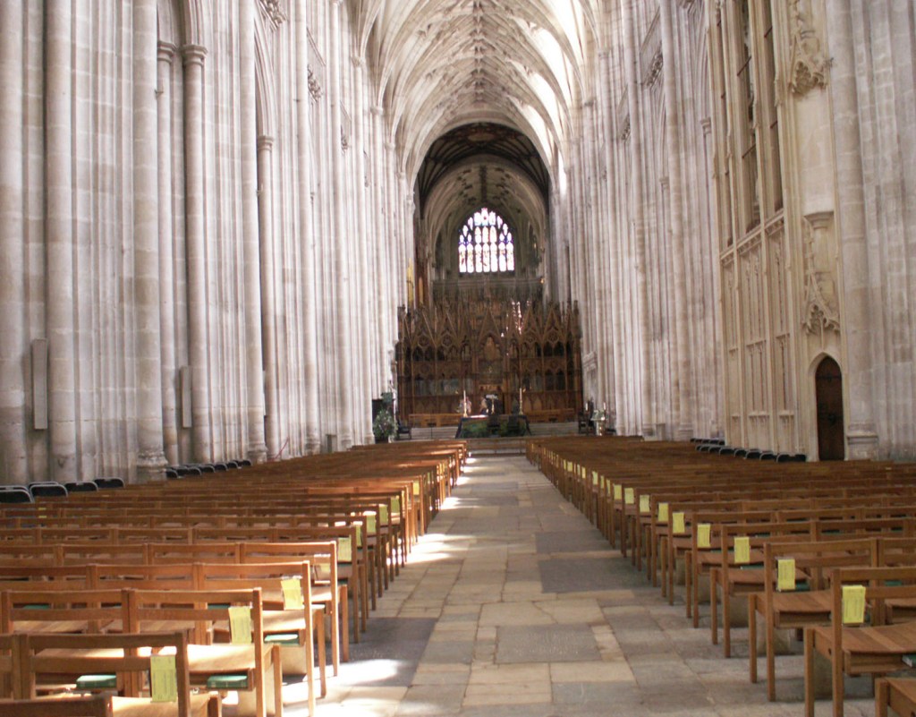 Interior Winchester Cathedral