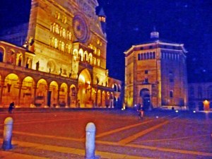 Night time in Cremona