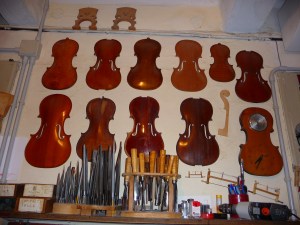 Awaiting assembly in Stefanos' studio.