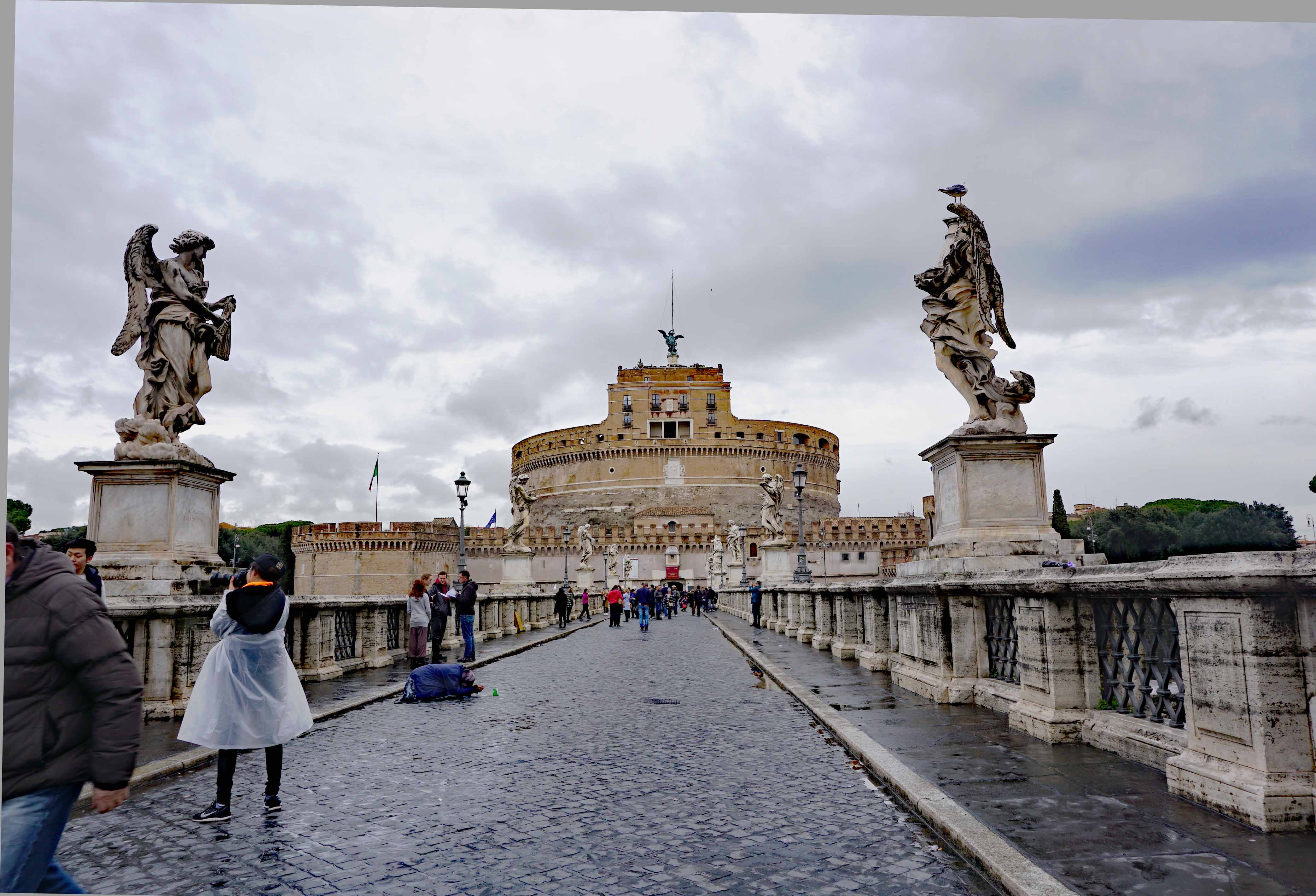 Ponte Sant'Angelo with statues