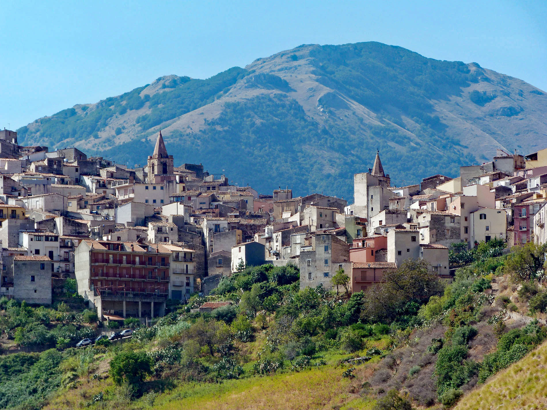 Village in the Madonie National Park, Sicily