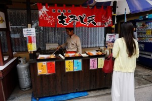 Decisions, decisions.  Food is everywhere.