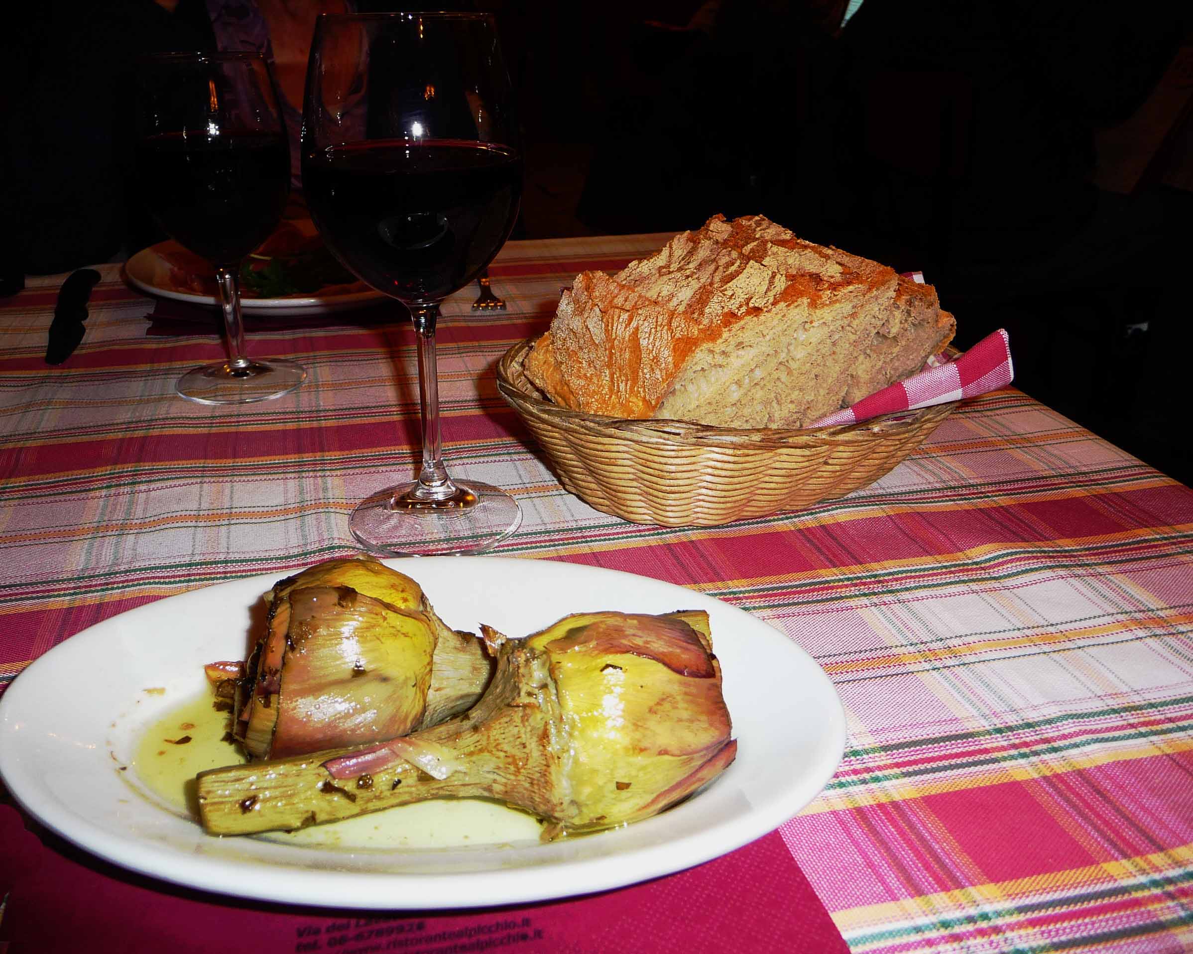 Deep Fried Artichokes a la Romana - Mari Nicholson