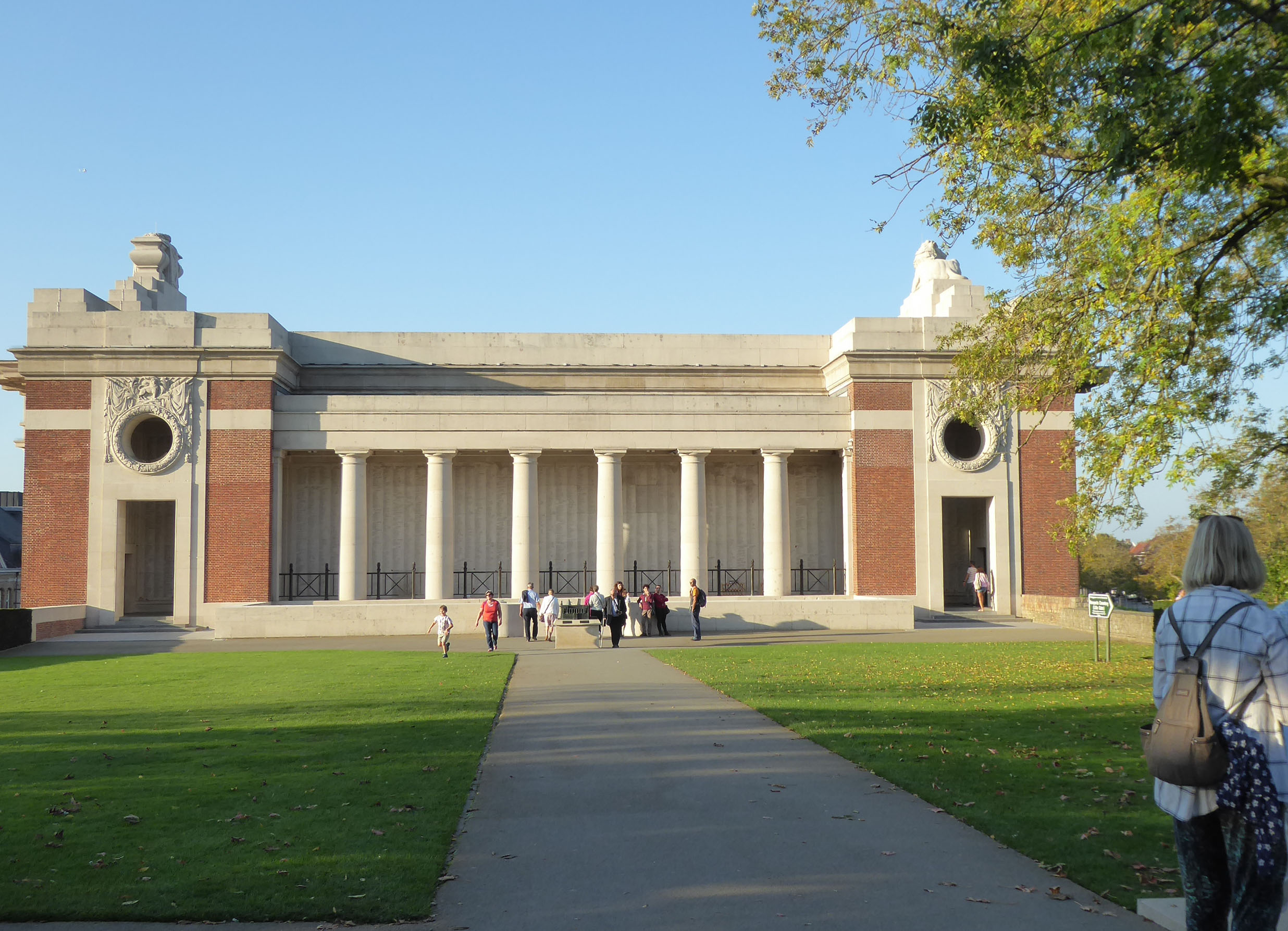 Menin Gate (back of)