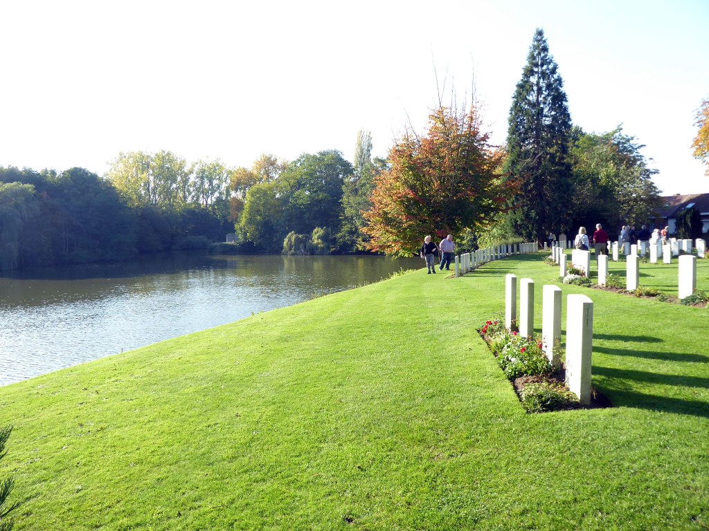 Ypres-cemetery---peaceful-now,-but-it-was-once-a-scene-of-horrow