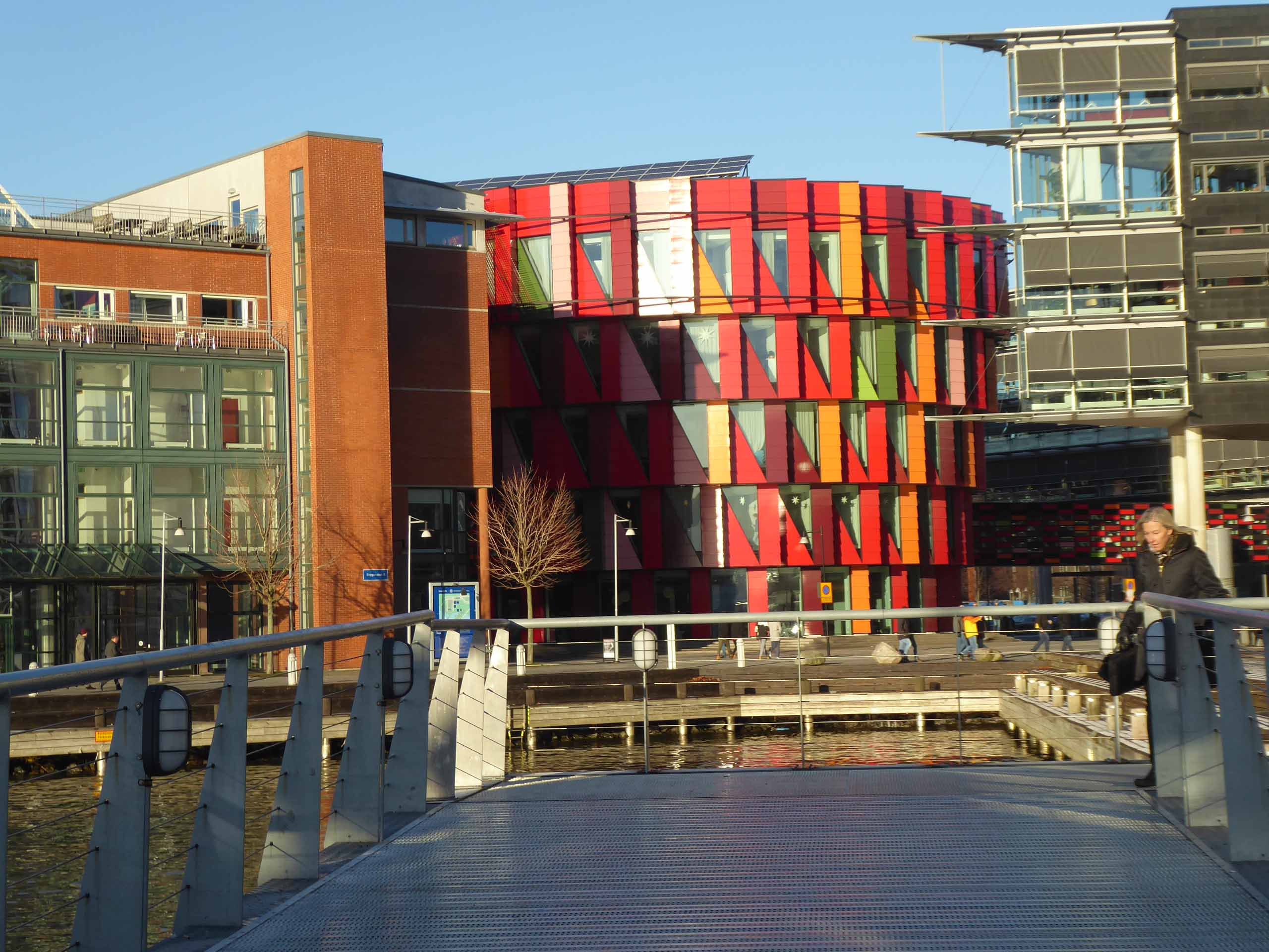 Gothenburg, colourful building