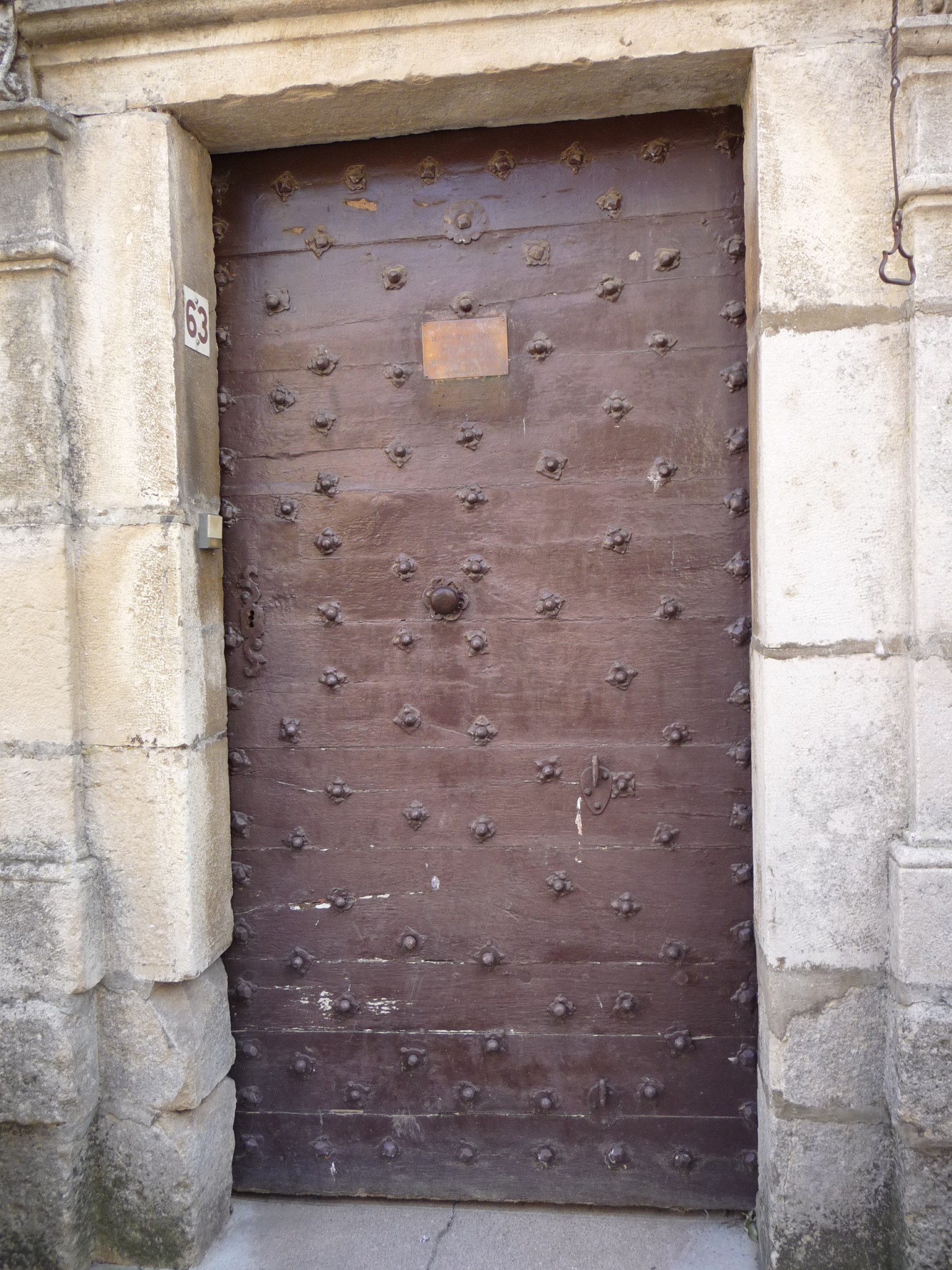 Very iold door, Noyes, France