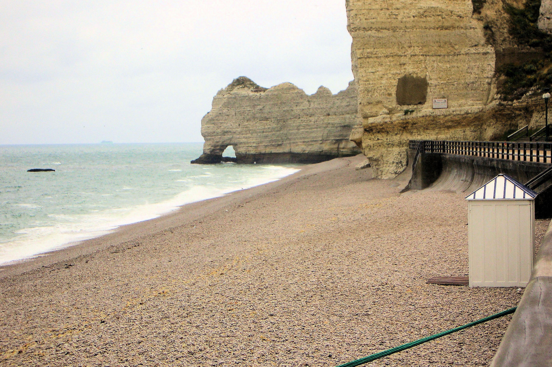La Porte d'Aval with L'Alguille (needle)
