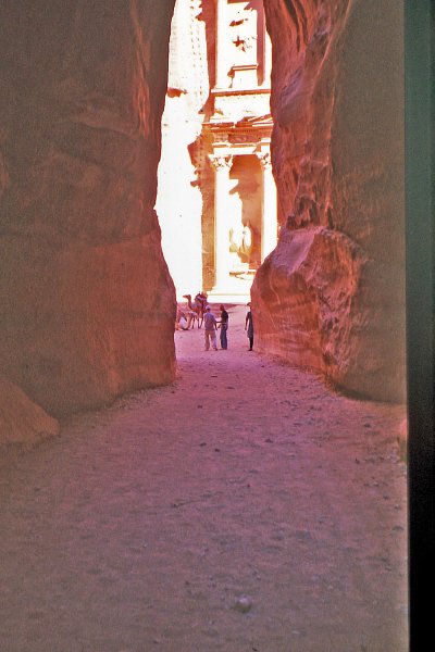 Approaching the City the Siq