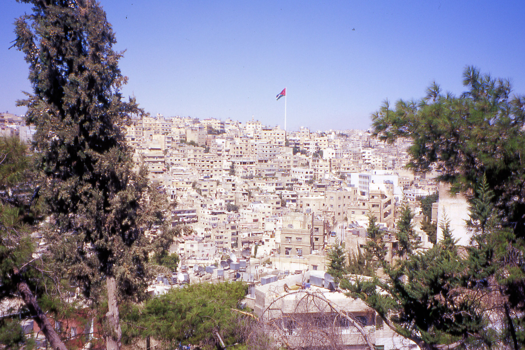 Looking down from Citadel Hill