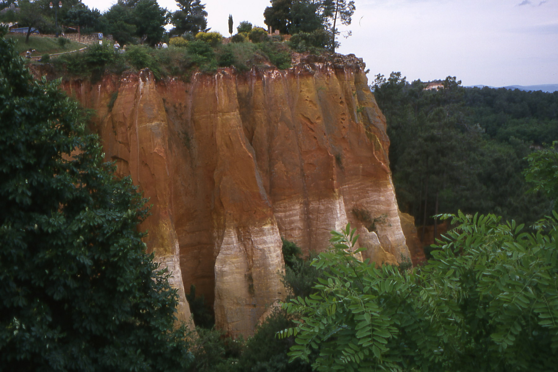 Rousillon with its distinctive ochre earth